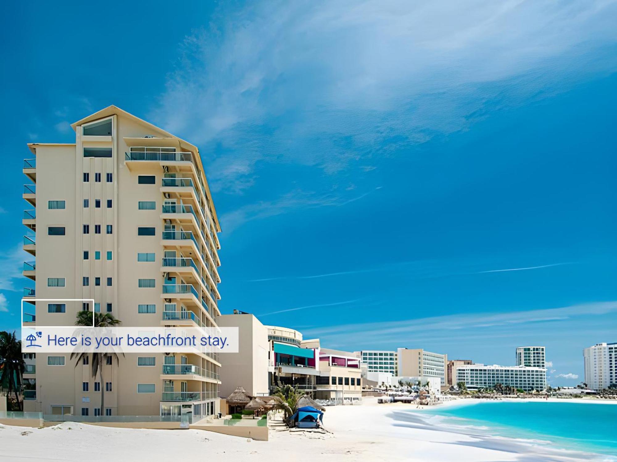 Paradise Beachfront & Nightlife Heart Cancun Exterior photo
