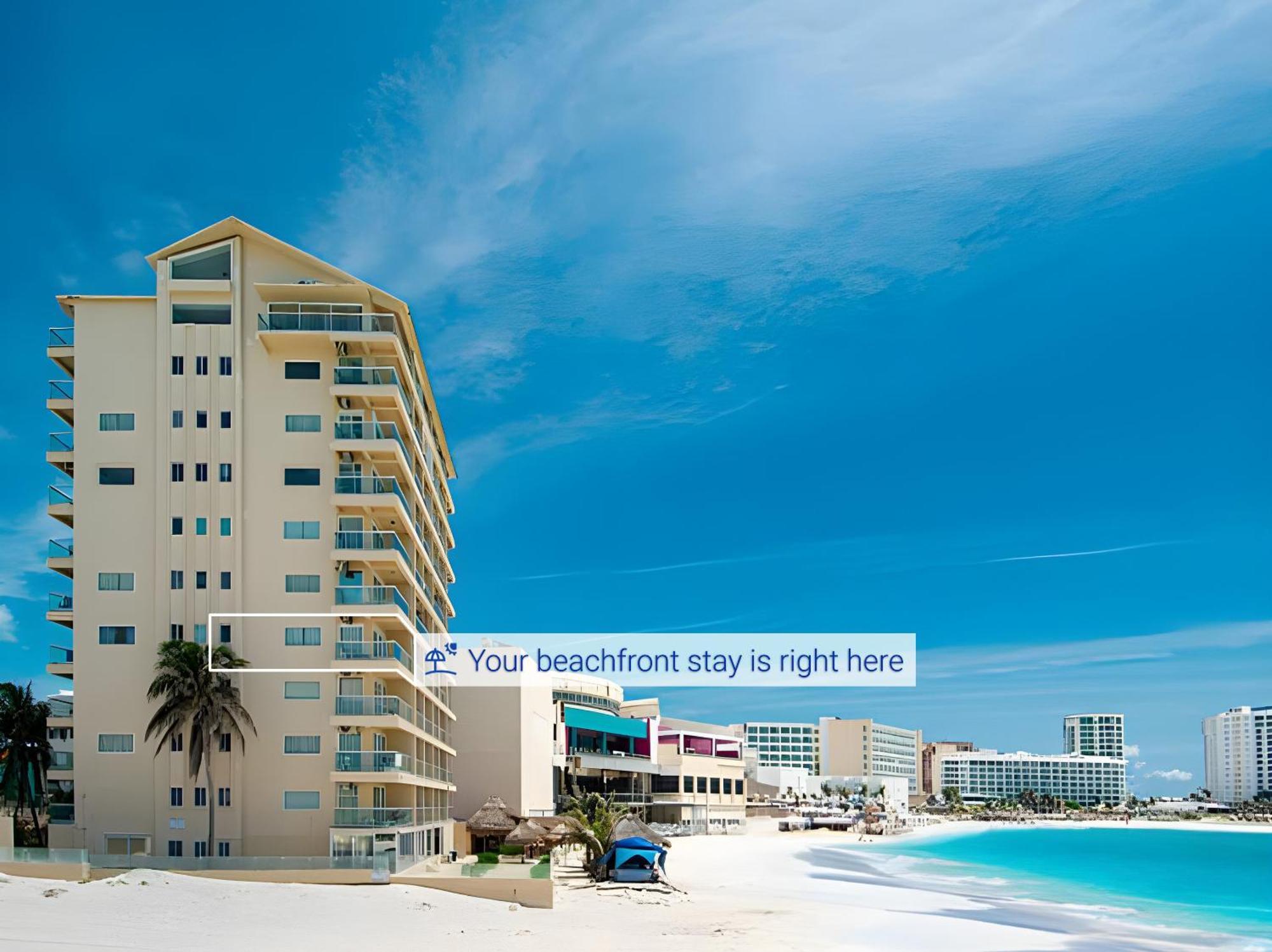 Paradise Beachfront & Nightlife Heart Cancun Exterior photo